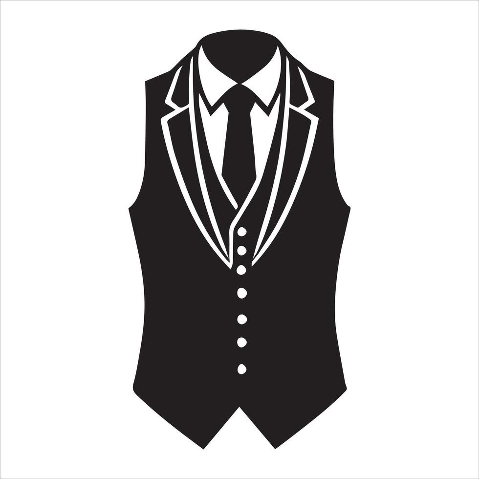 Luxurious Tuxedo Suit Design for Men vector