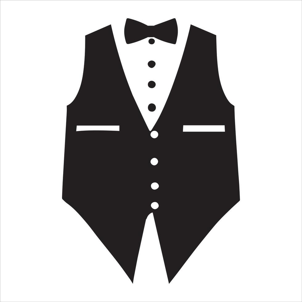 Premium Tuxedo Suit Illustration for Men vector