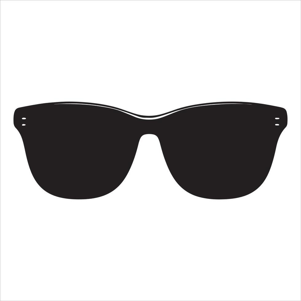Unique Sunglasses Silhouette Graphics Design vector