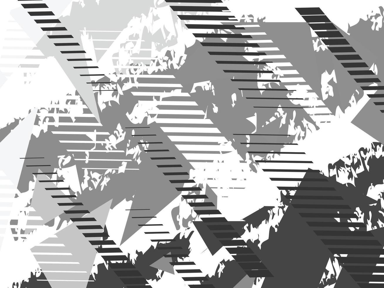 A black and white photo of a mountain range with a grey and white background vector
