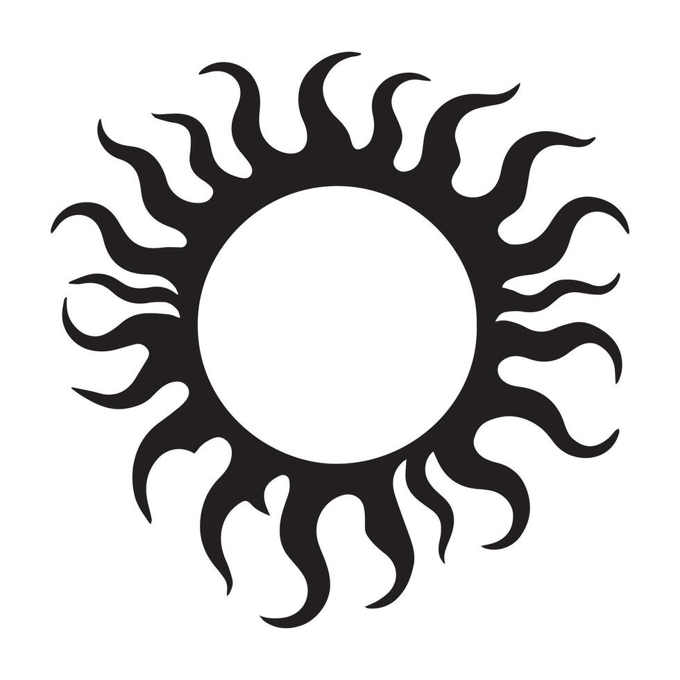 Phantoms Gaze Gothic Mirror Silhouette Design vector