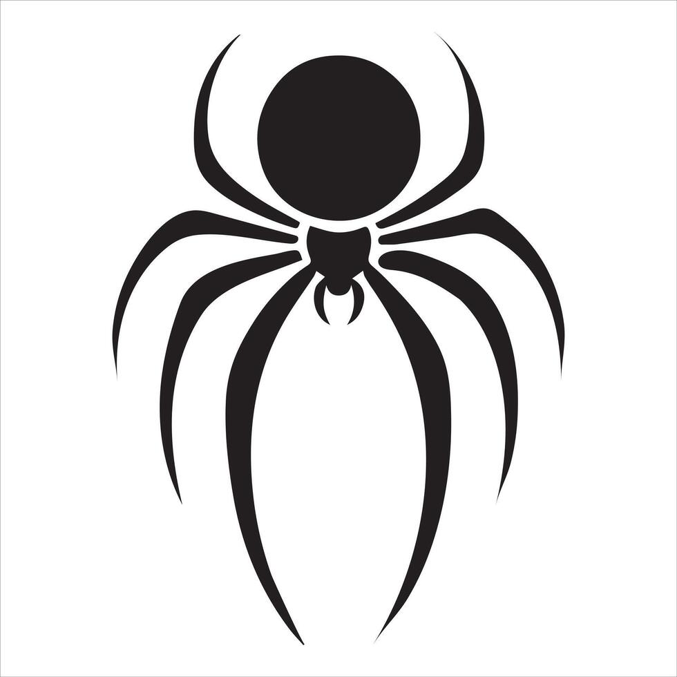 Stylish Spider Artwork for Projects vector