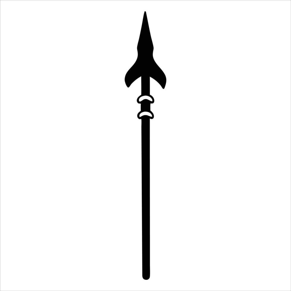 Spear Weapon Clipart vector