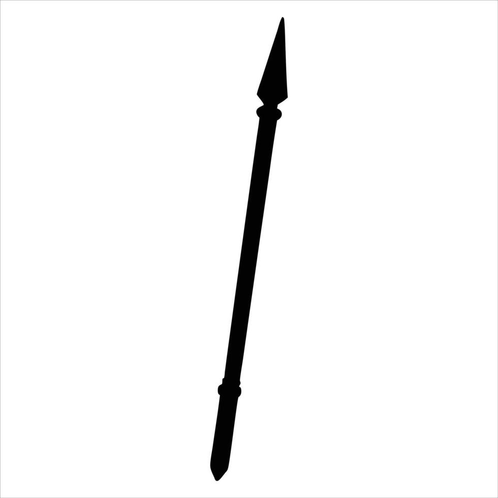 Simple Spear Icon vector
