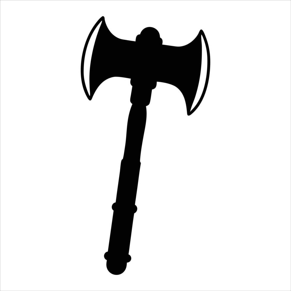 Clean Hatchet Design vector