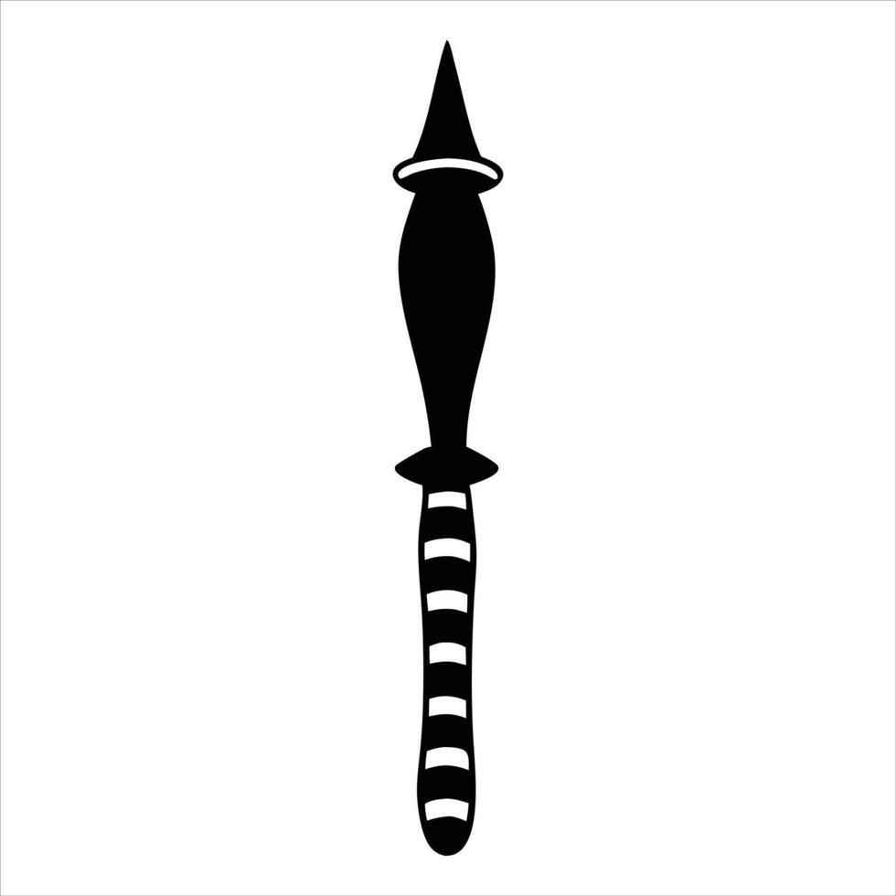 Spear of the Shadow Warrior vector