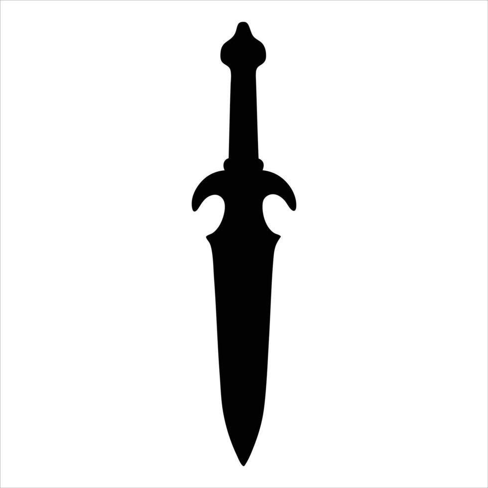 Ancient Blade SVG Design vector