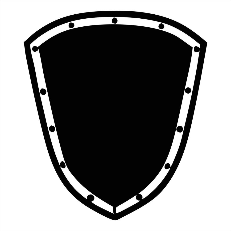 Fortified Battle Shield vector
