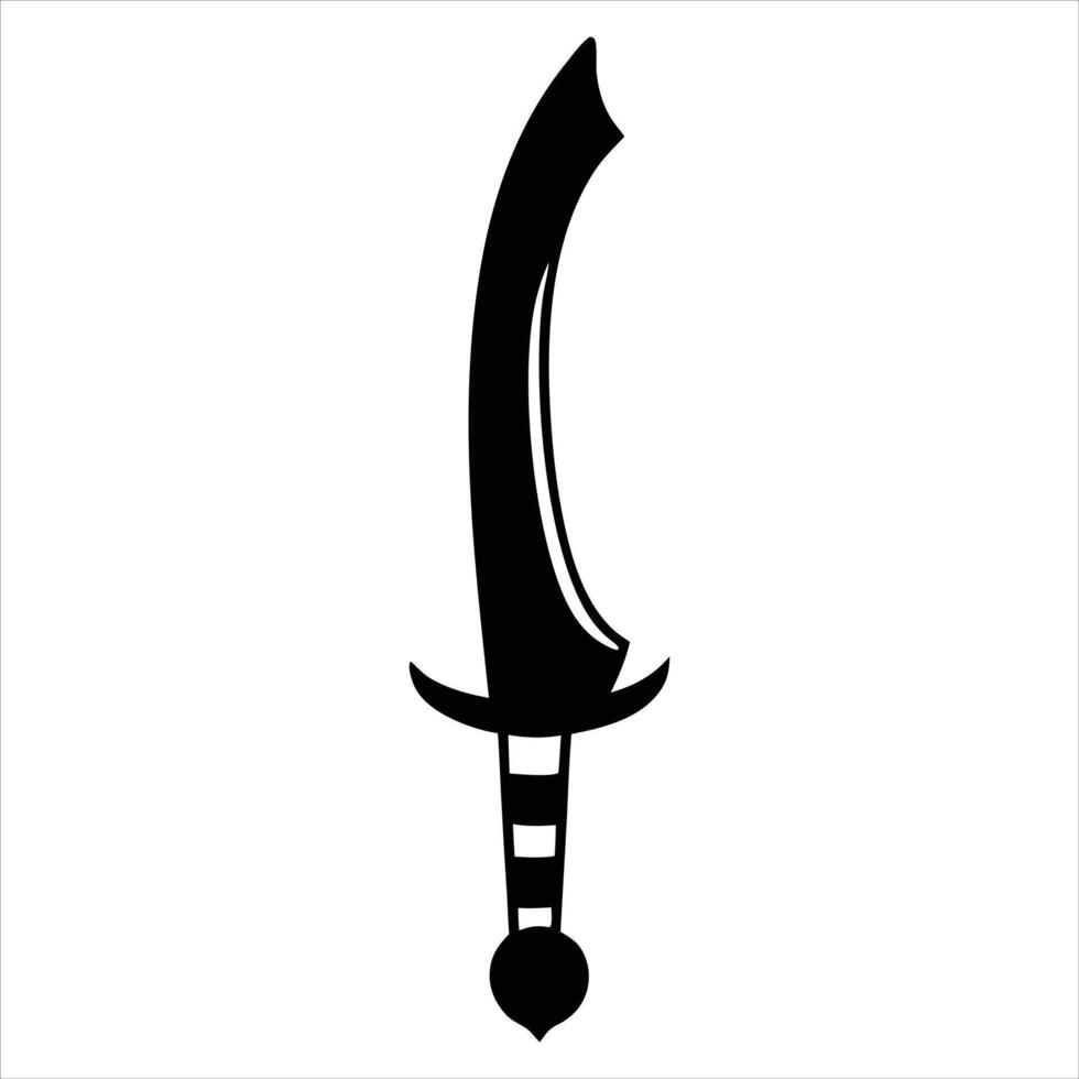 Ironfang Sword Illustration vector