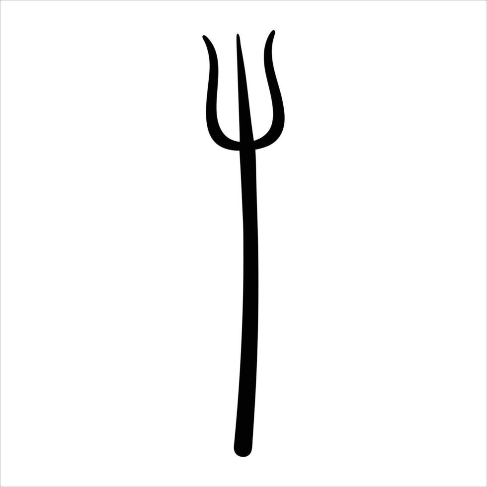 Trident of the Abyss vector