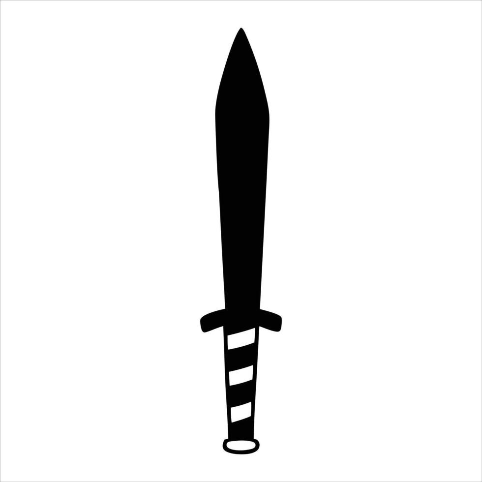 Silent Fang Weapon Graphic vector