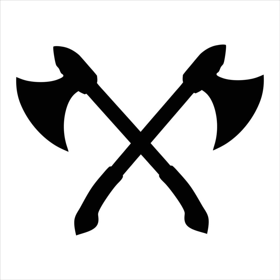 Woodcutter Axe SVG vector
