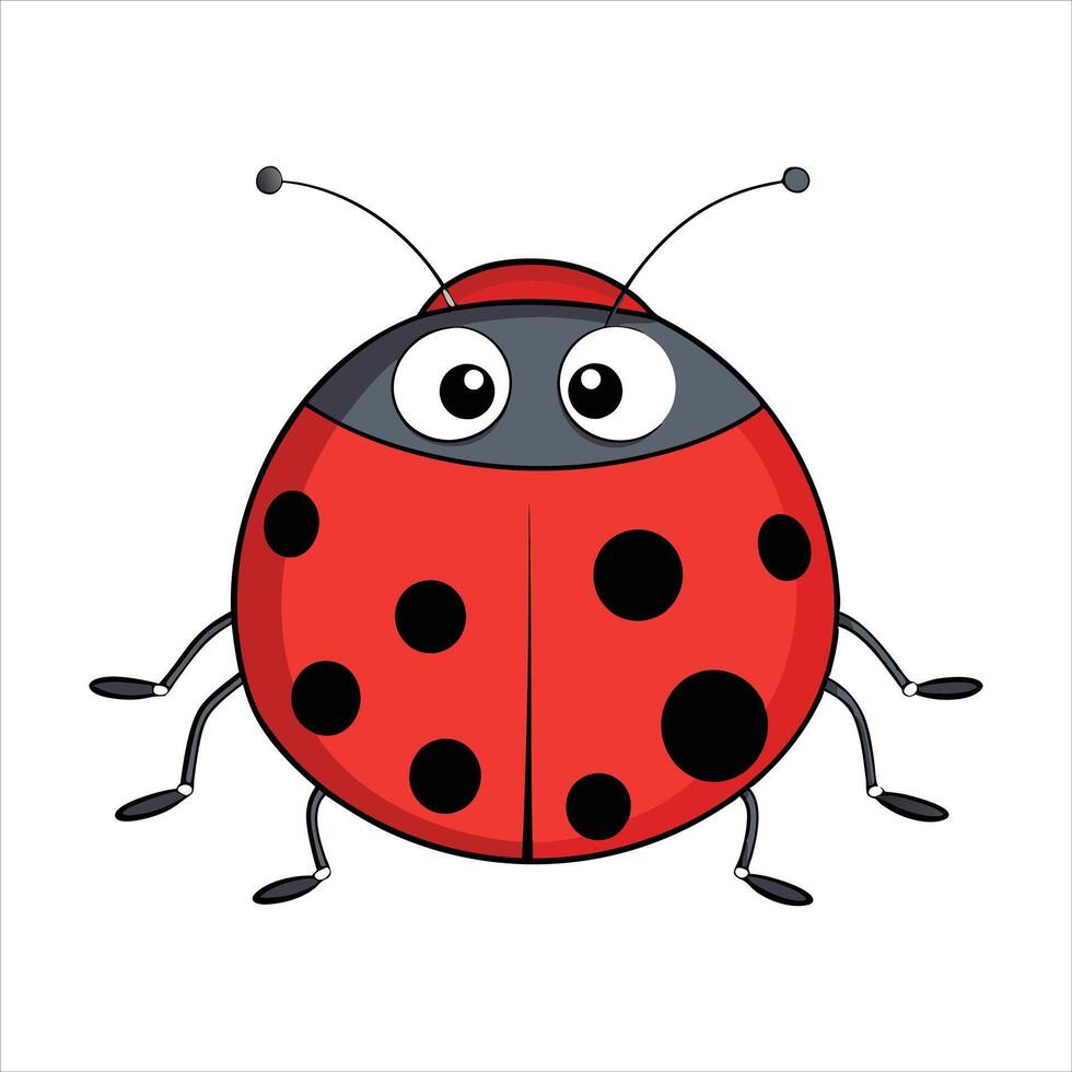 Cartoon Ladybug Stock Illu vector