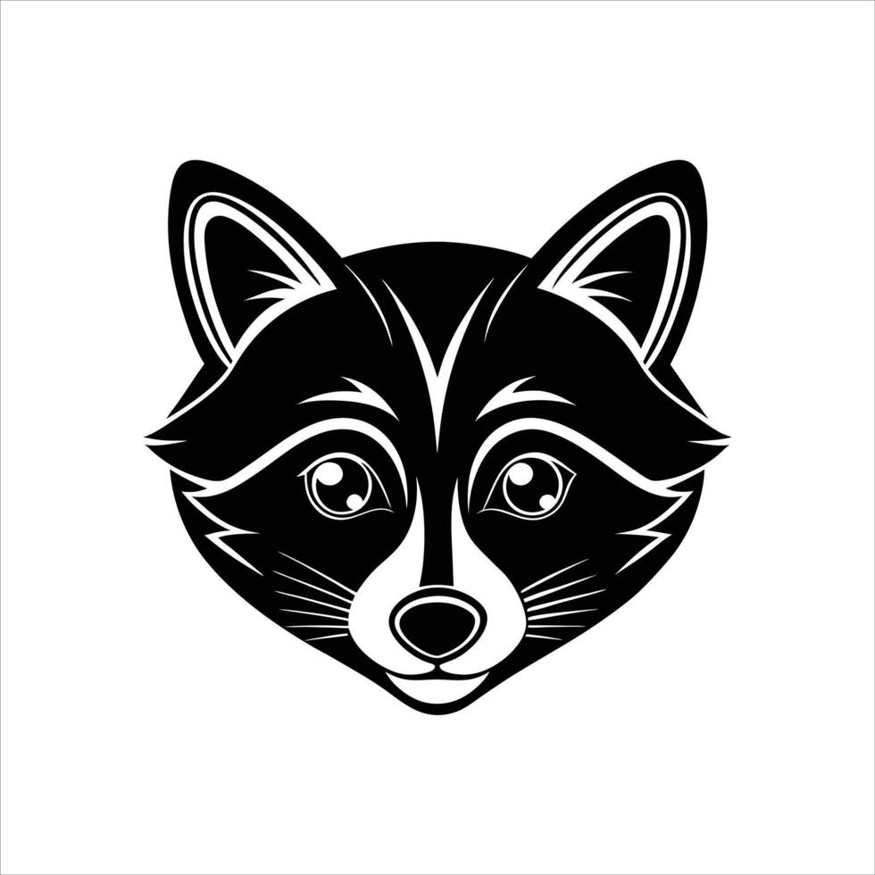 Raccoon Face Pictures vector