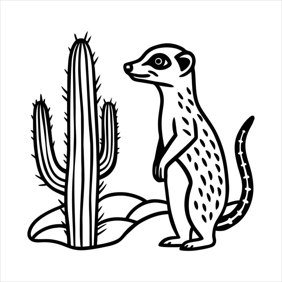 Meerkat Art, Icons vector