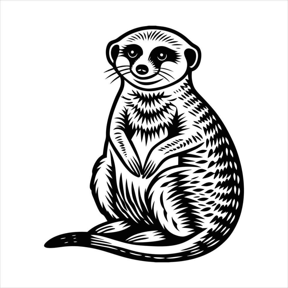 Meerkat Sitting Vectors