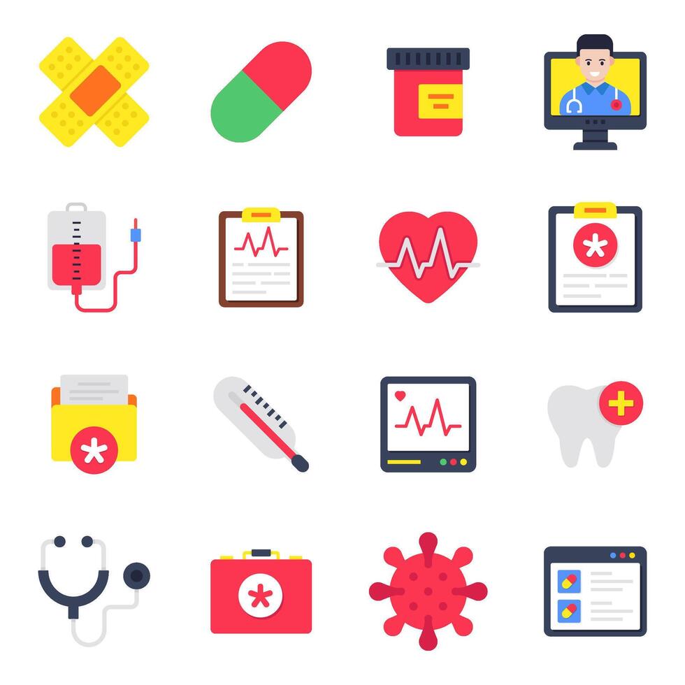 Set of Medical vector