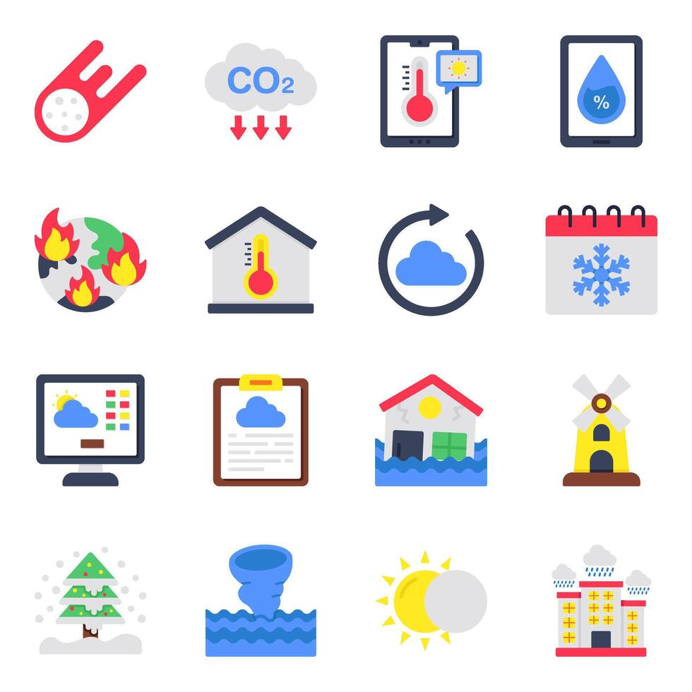 Set of Forecast and Overcast vector