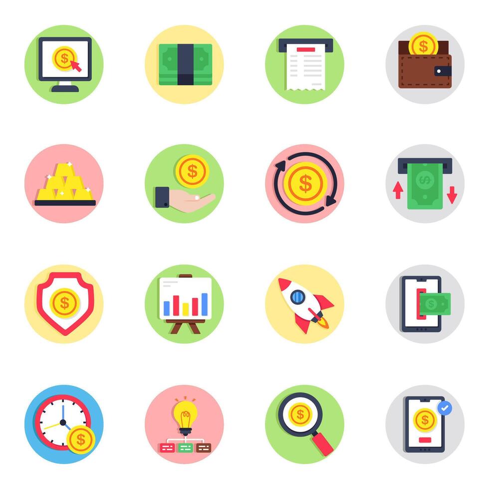 Pack of Finance and target vector