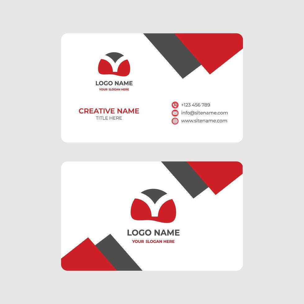 Minimalist Business Card Design for Modern Professionals vector