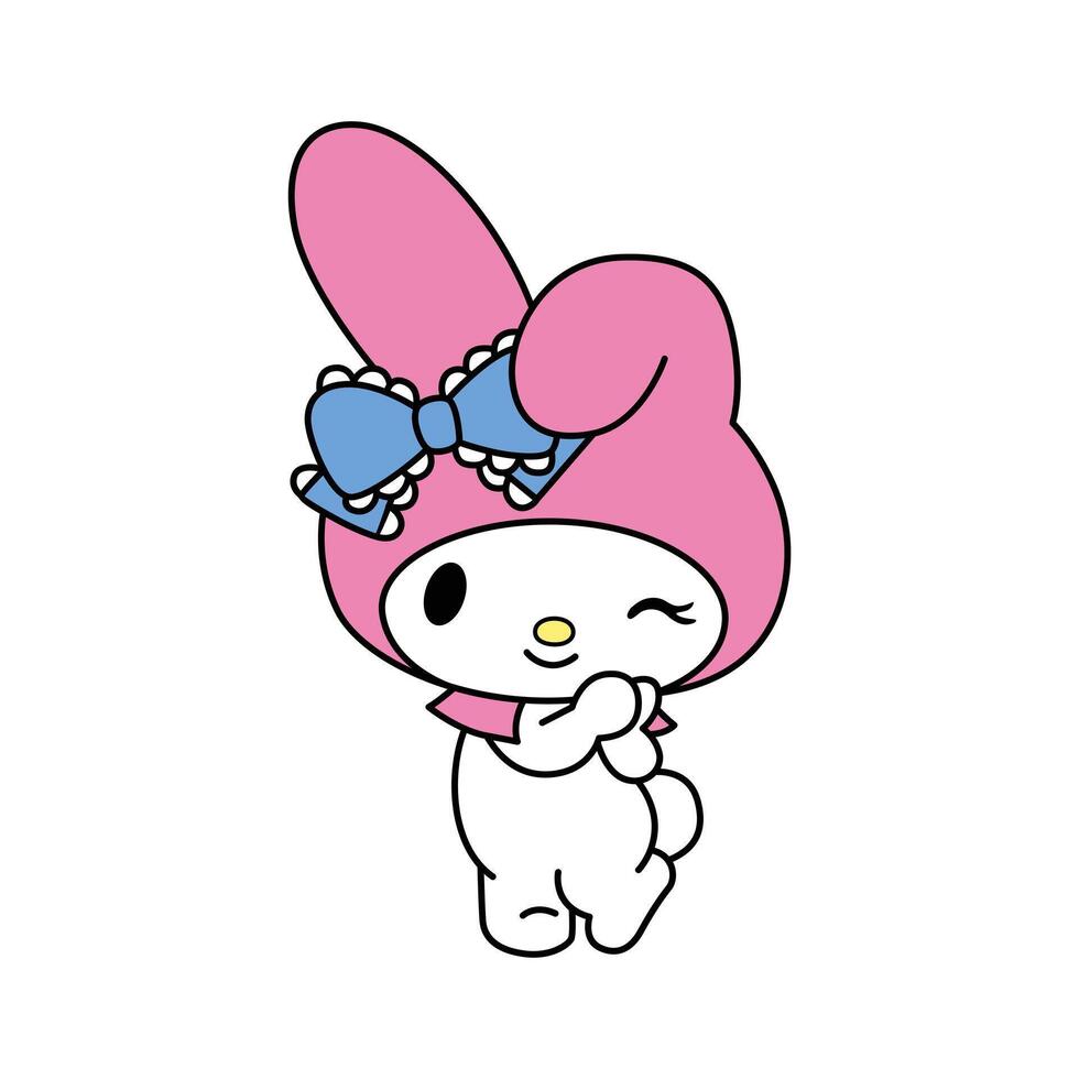 Melody with ribbon vector