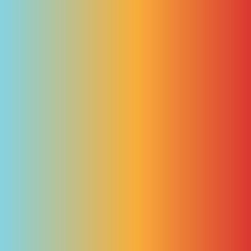 blue yellow and red color gradation vector
