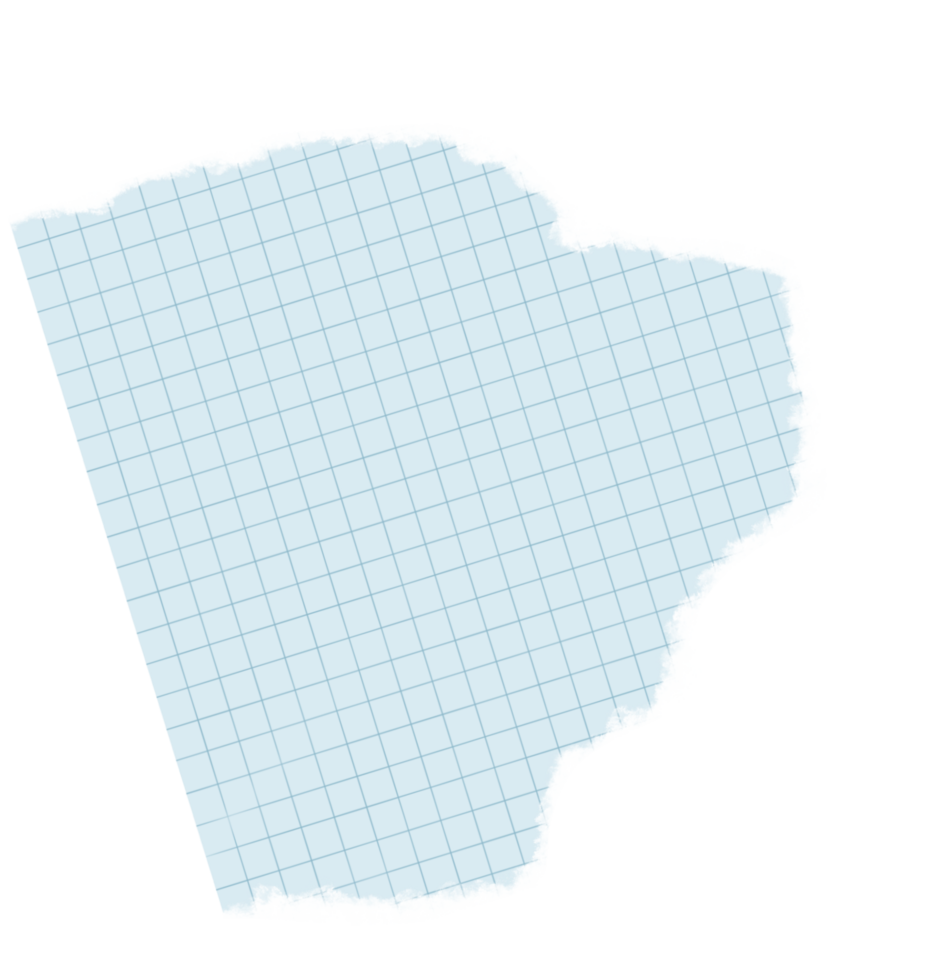 Piece of Paper Grid Note png