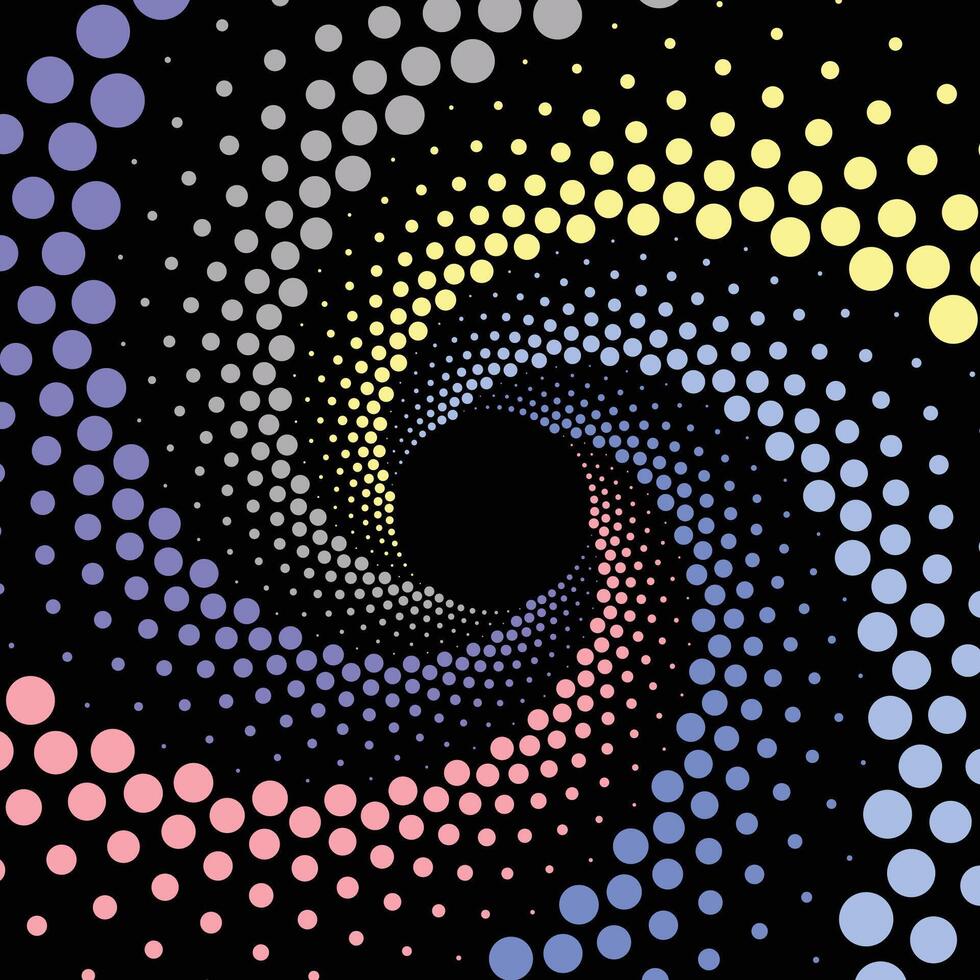 Abstract swirl background vector