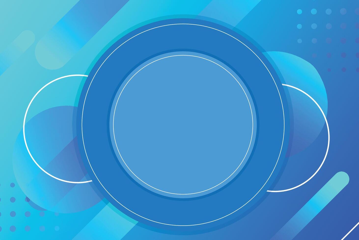 Abstract circles background template elegant modern vector
