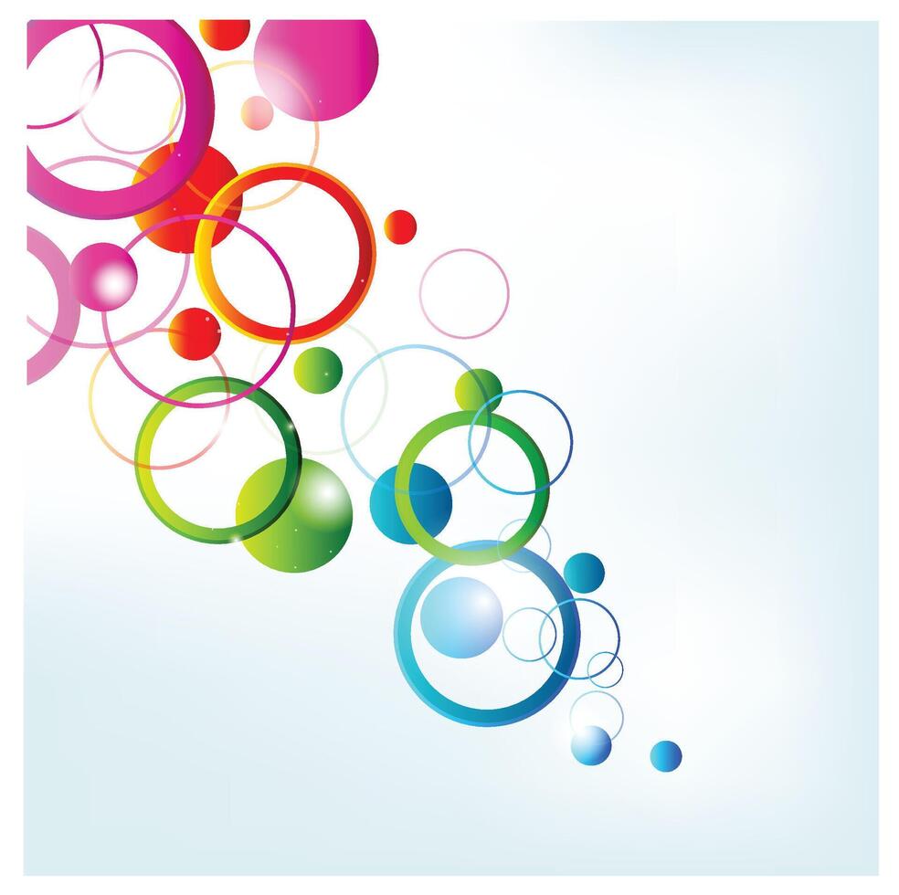 Abstract bright background vector
