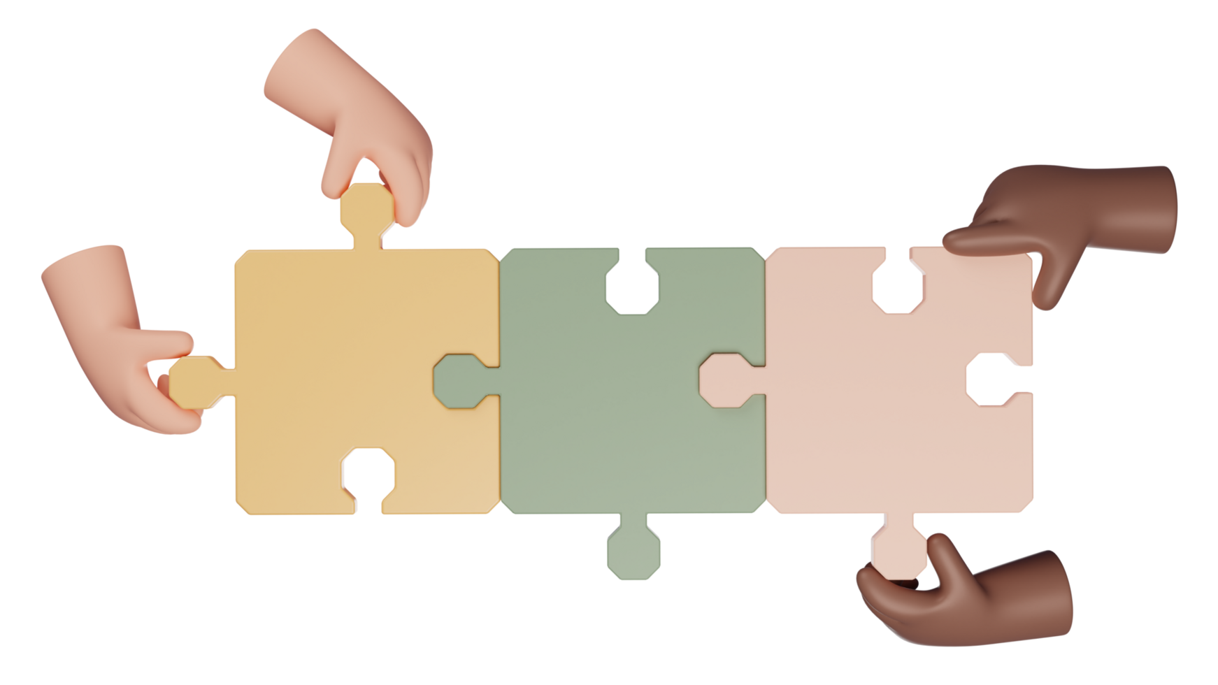 hand hold jigsaw puzzle. png