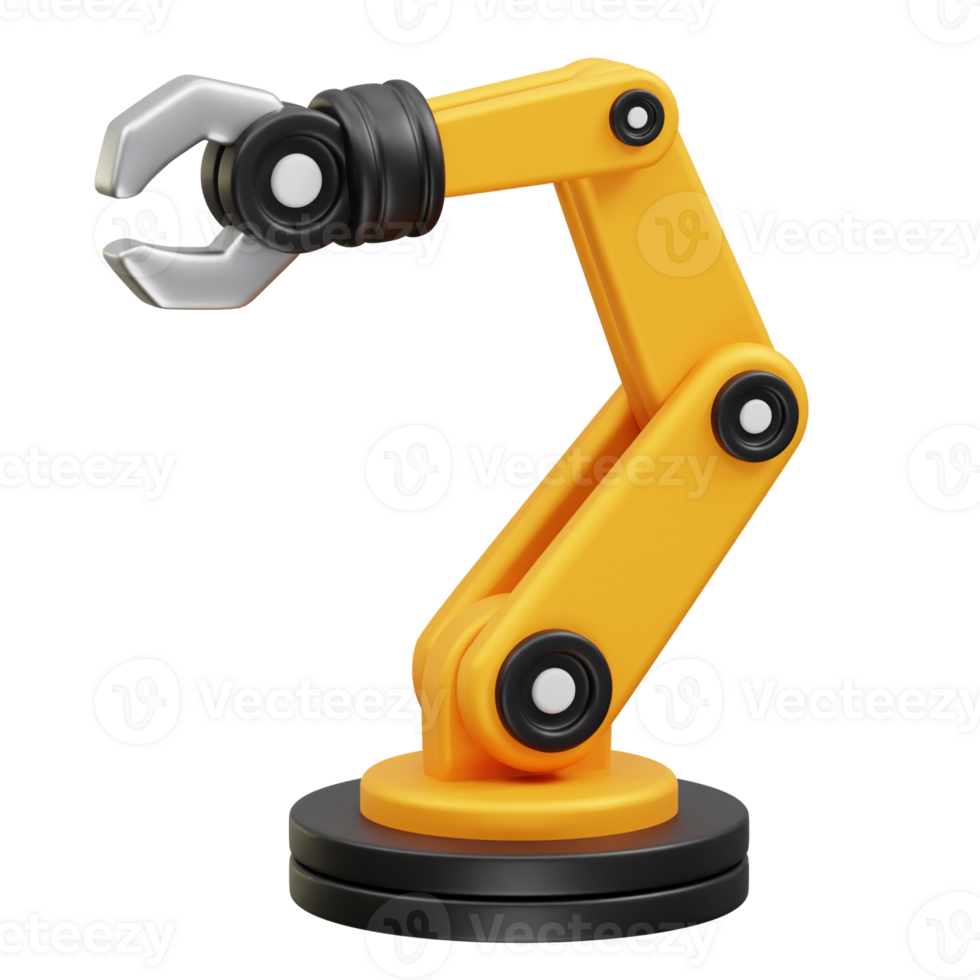 robotic hand 3d icon png