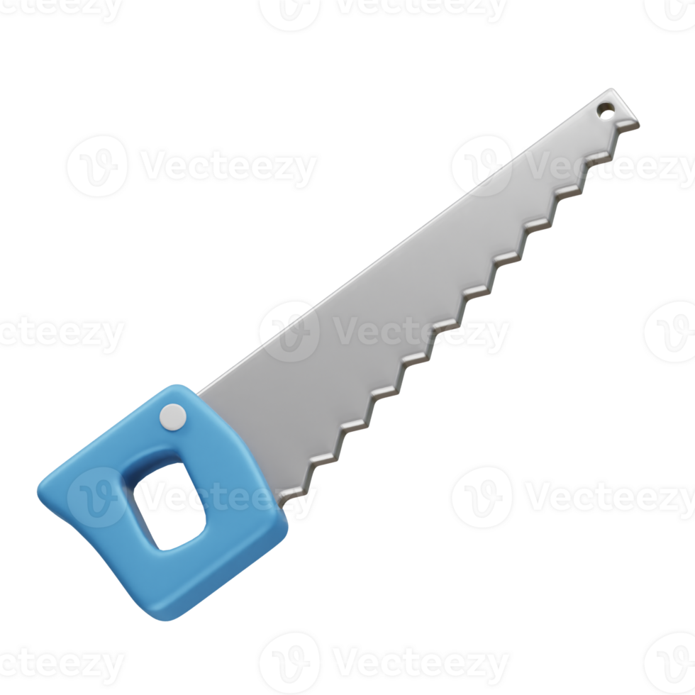 Saw 3d icon rendering illustration png