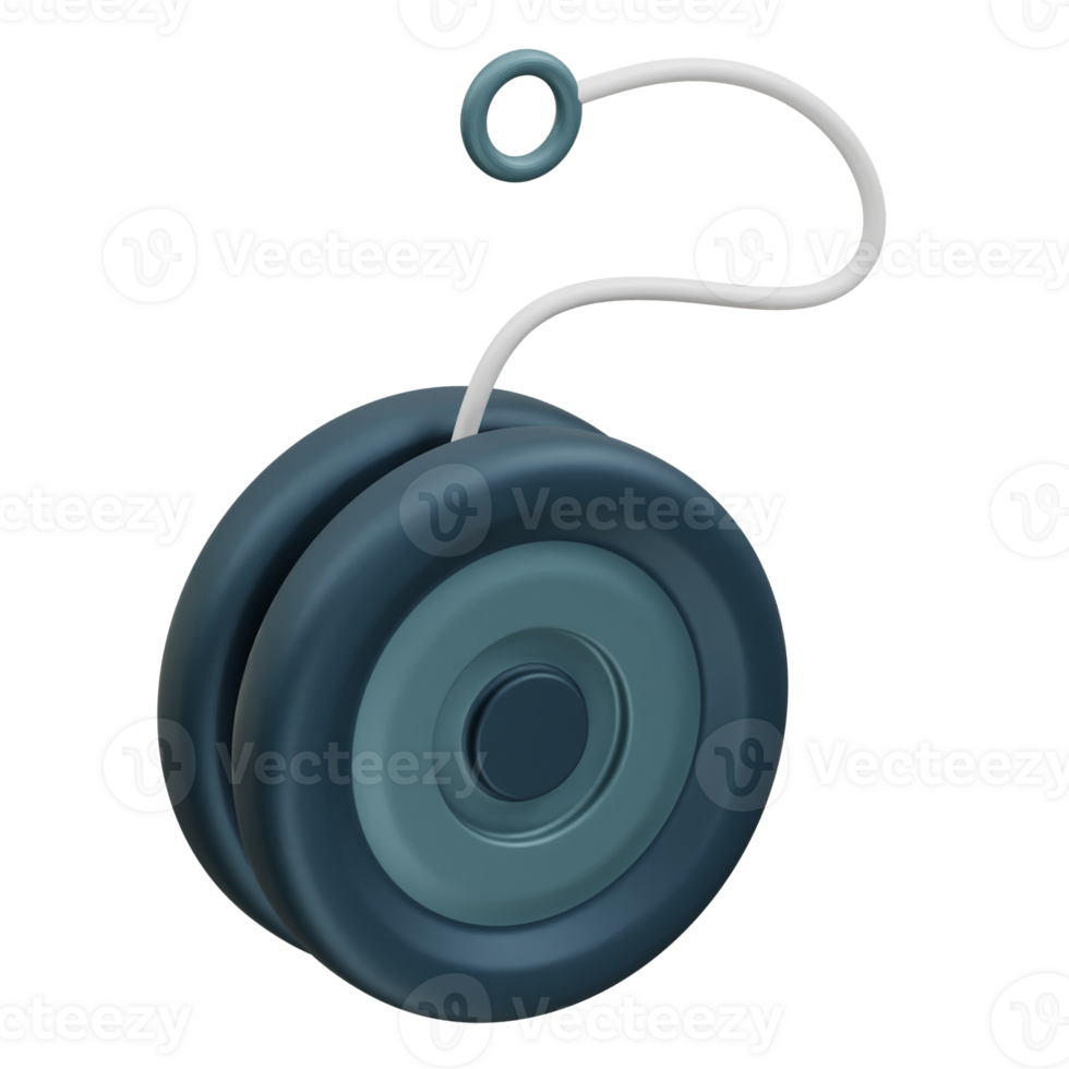 Yo yo toys icon 3d illustration png