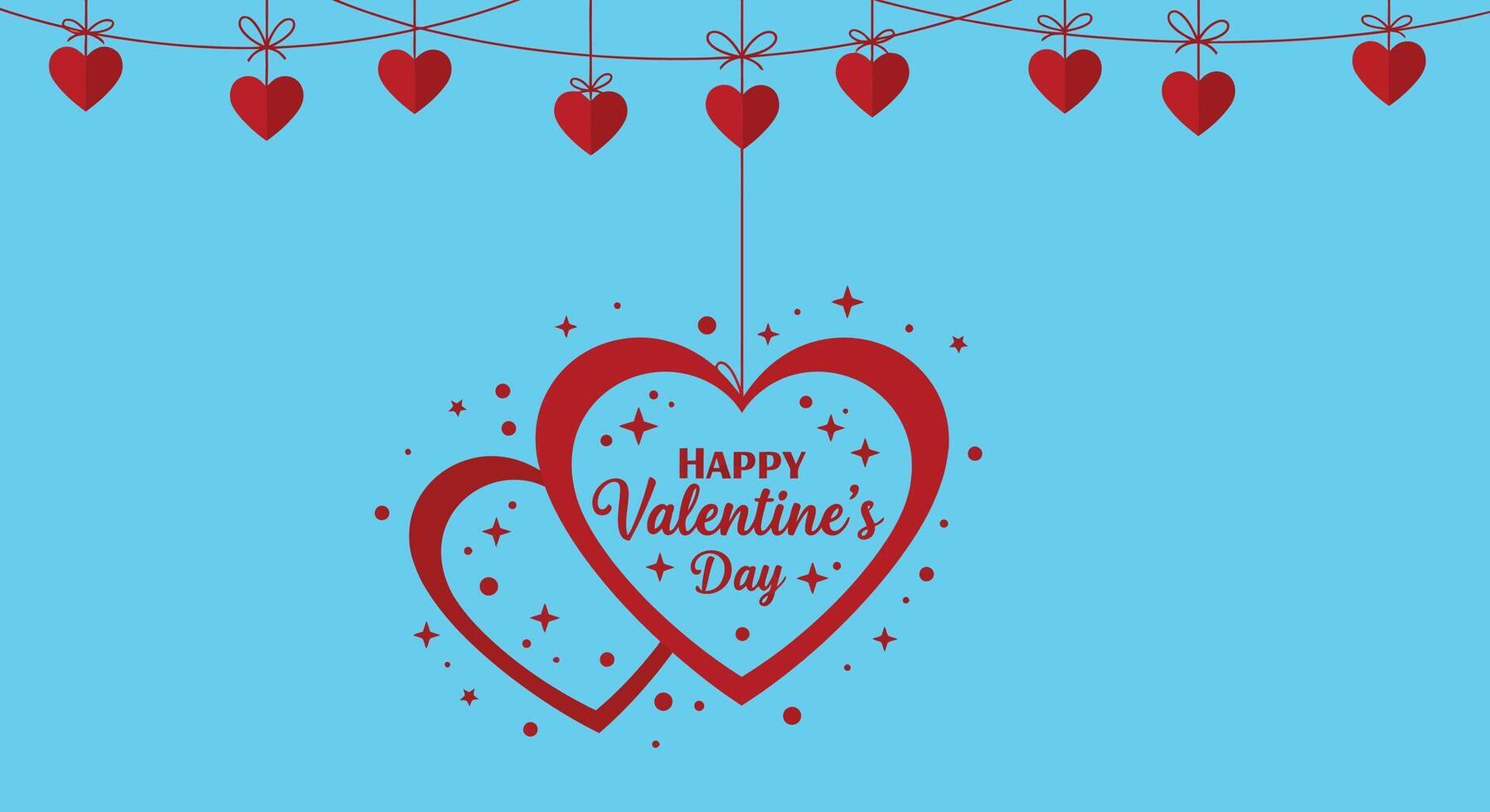 Love themed Heart Design for Valentine's Day vector