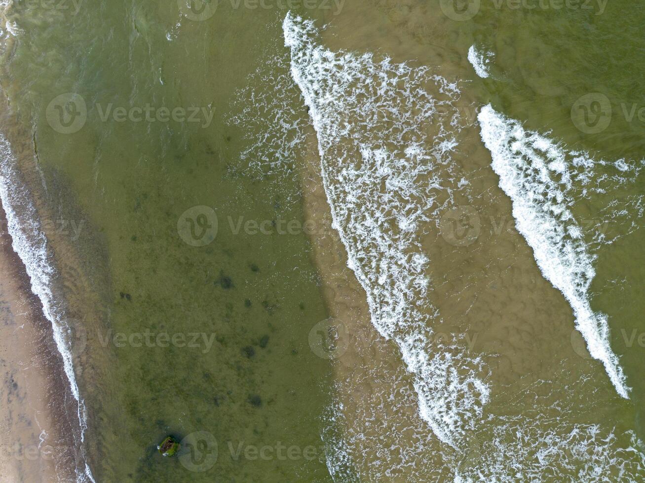 Sea waves of the Baltic sea, background Sea waves photo