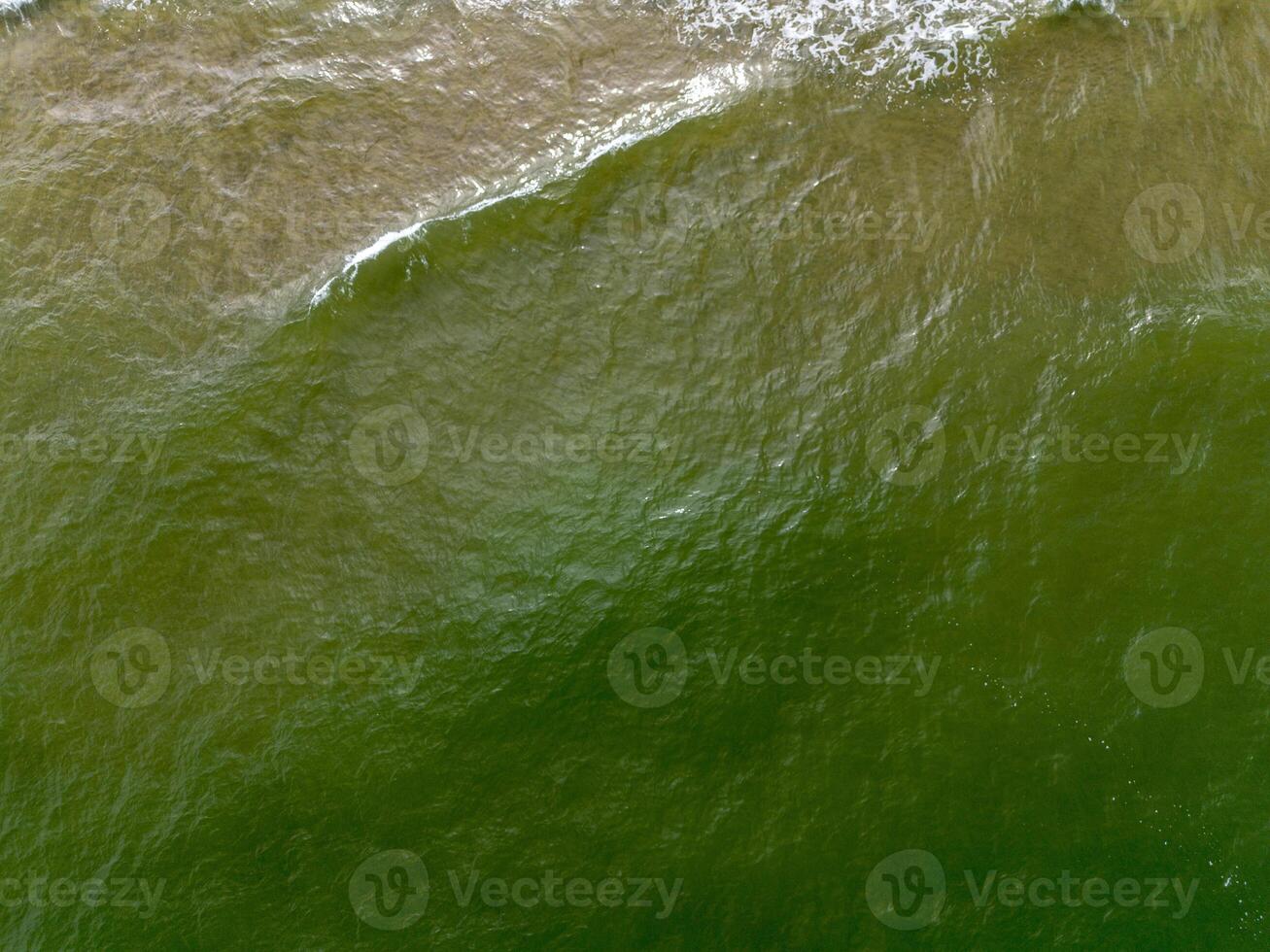 Sea waves of the Baltic sea, background. photo