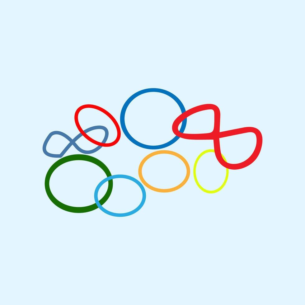 rubber bracelet icon vectors