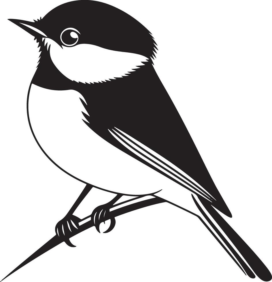 Bird Shape Illustration for Coloring vector