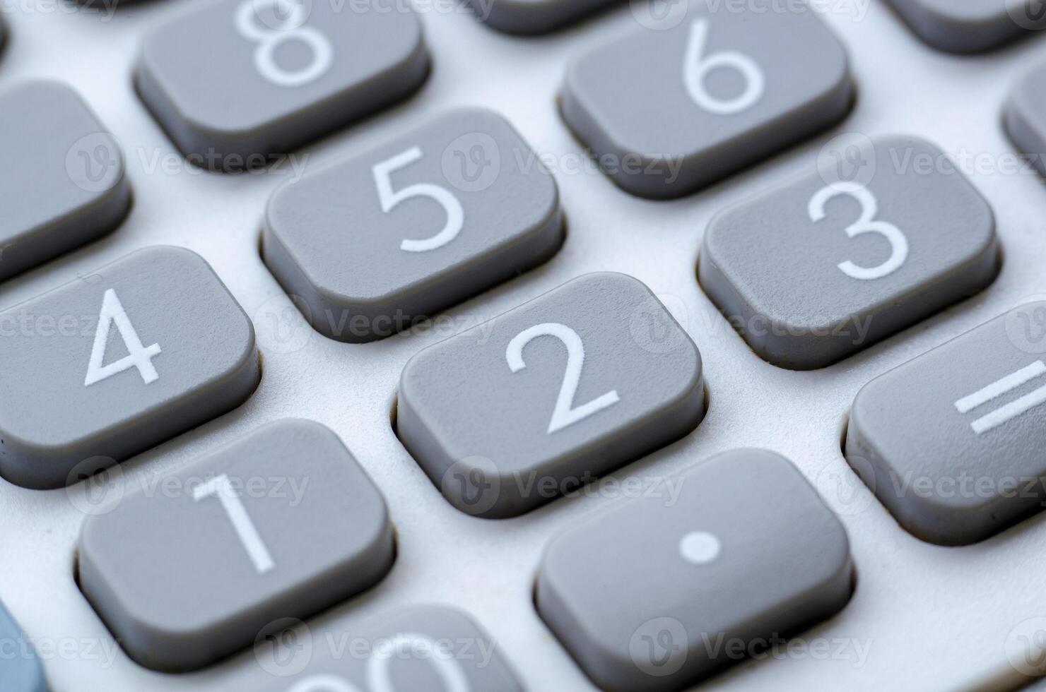 Close up of calculator button or key photo