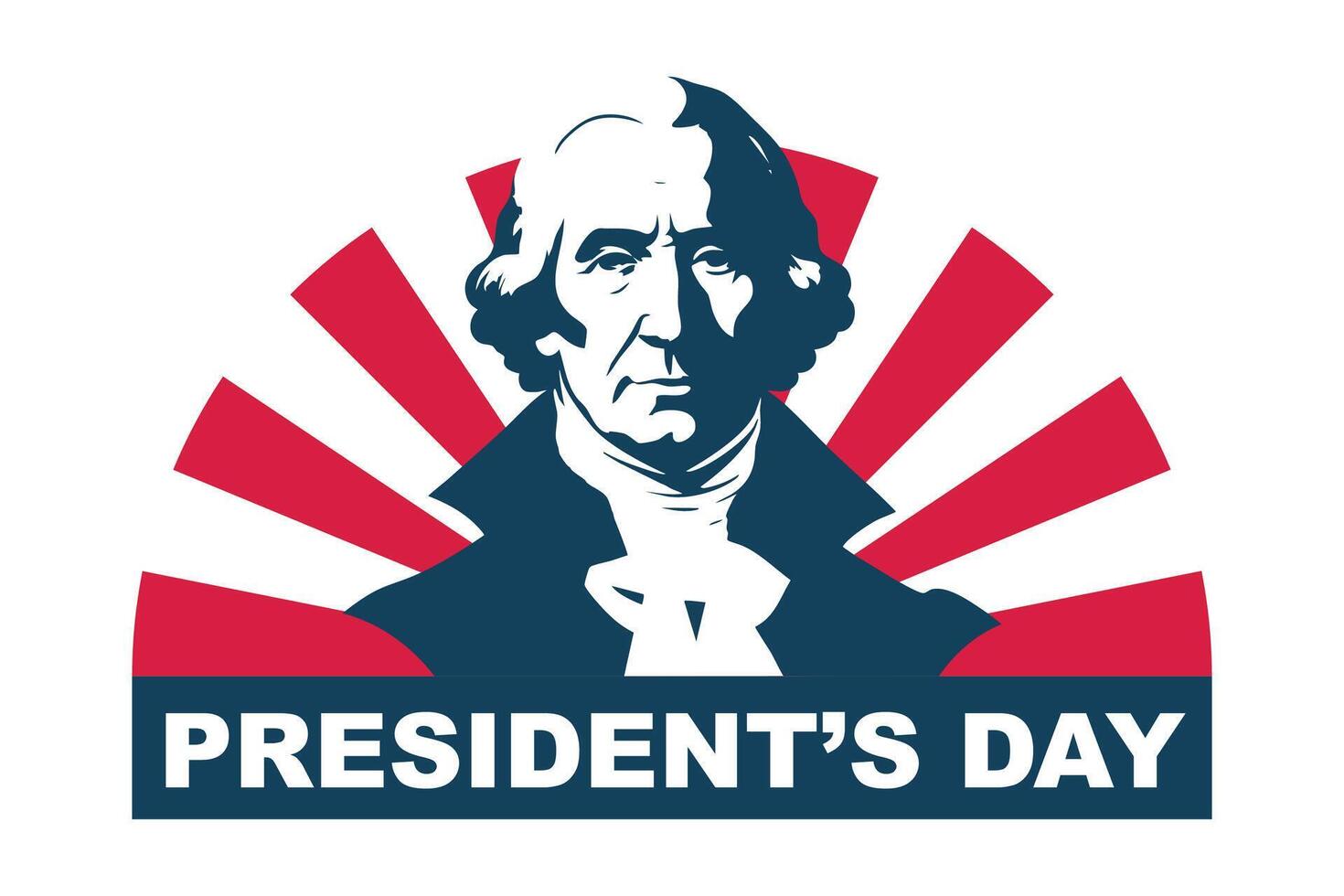 Celebrating Presidents Day in History vector