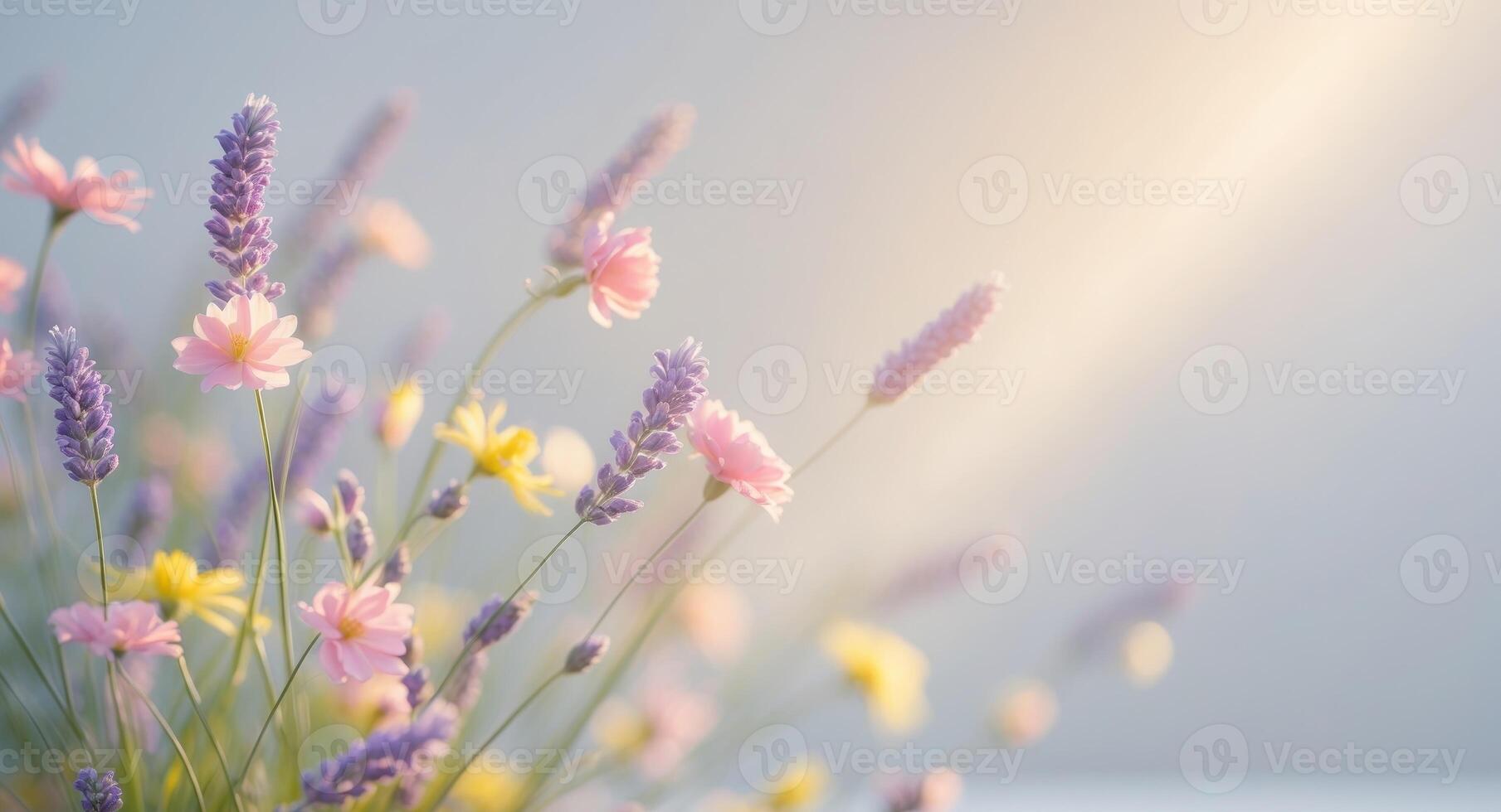 enchanting ballet of colorful flowers and refreshing morning breezes c photo