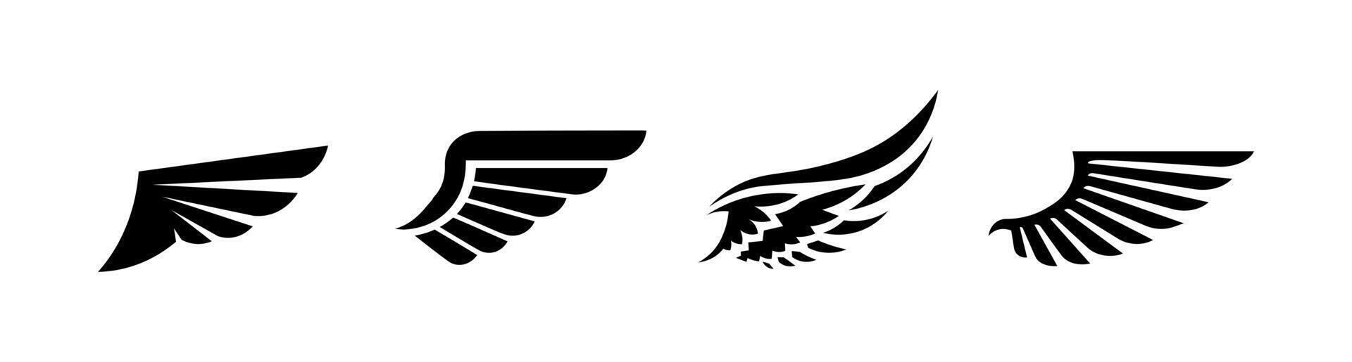 winged shield with crown logo heraldry symbol vector