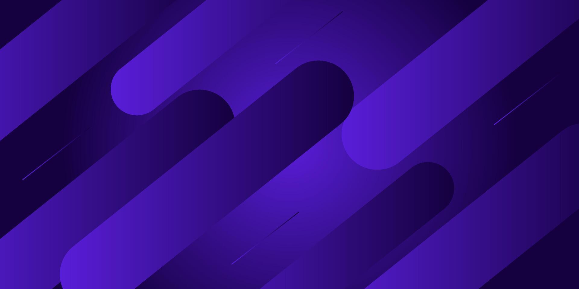 Abstract dark blue gradient background with simple blue rectangle pattern in 3D view. Dynamic and luxurious design. eps10 vector