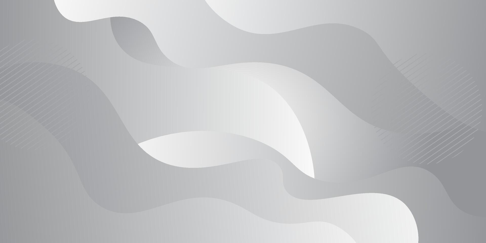 Modern abstract gray wave background. Simple background design with abstract geometric pattern for banner, flyer, presentation and business card. Eps10 vector