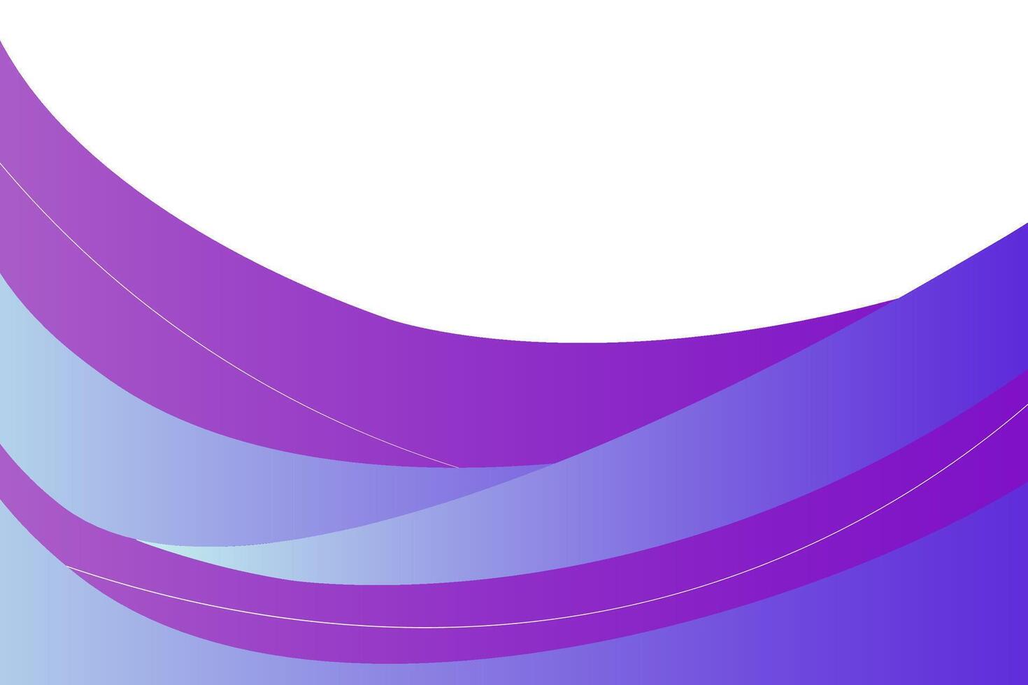 Abstract purple background with curved shapes and lines. Modern and simple background. Eps10 vector