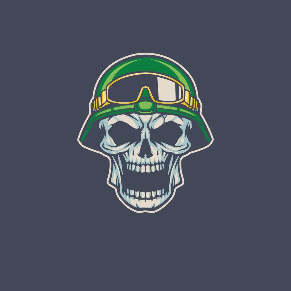 Skull wearing hat sunglasses stylishly cool vector