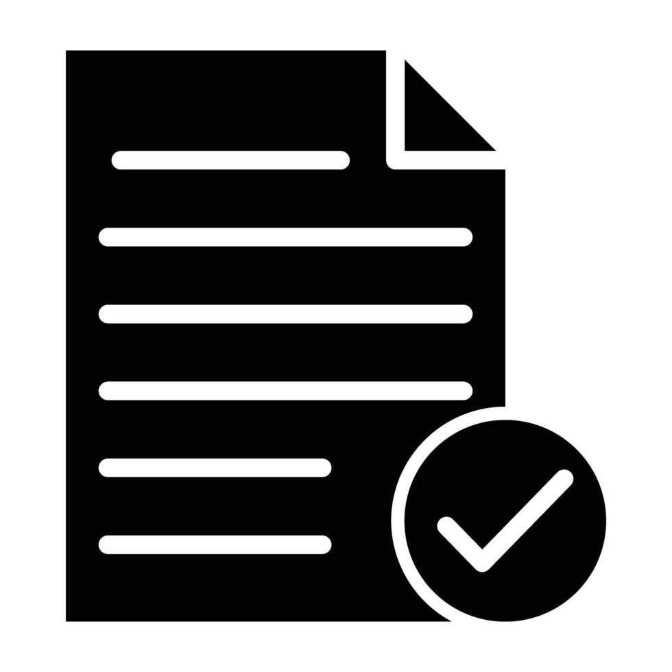 Approval Icon Design For Personal nad Commercial Use vector
