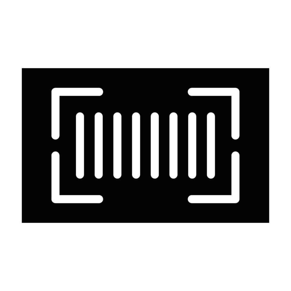 Barcode Icon Design For Personal nad Commercial Use vector
