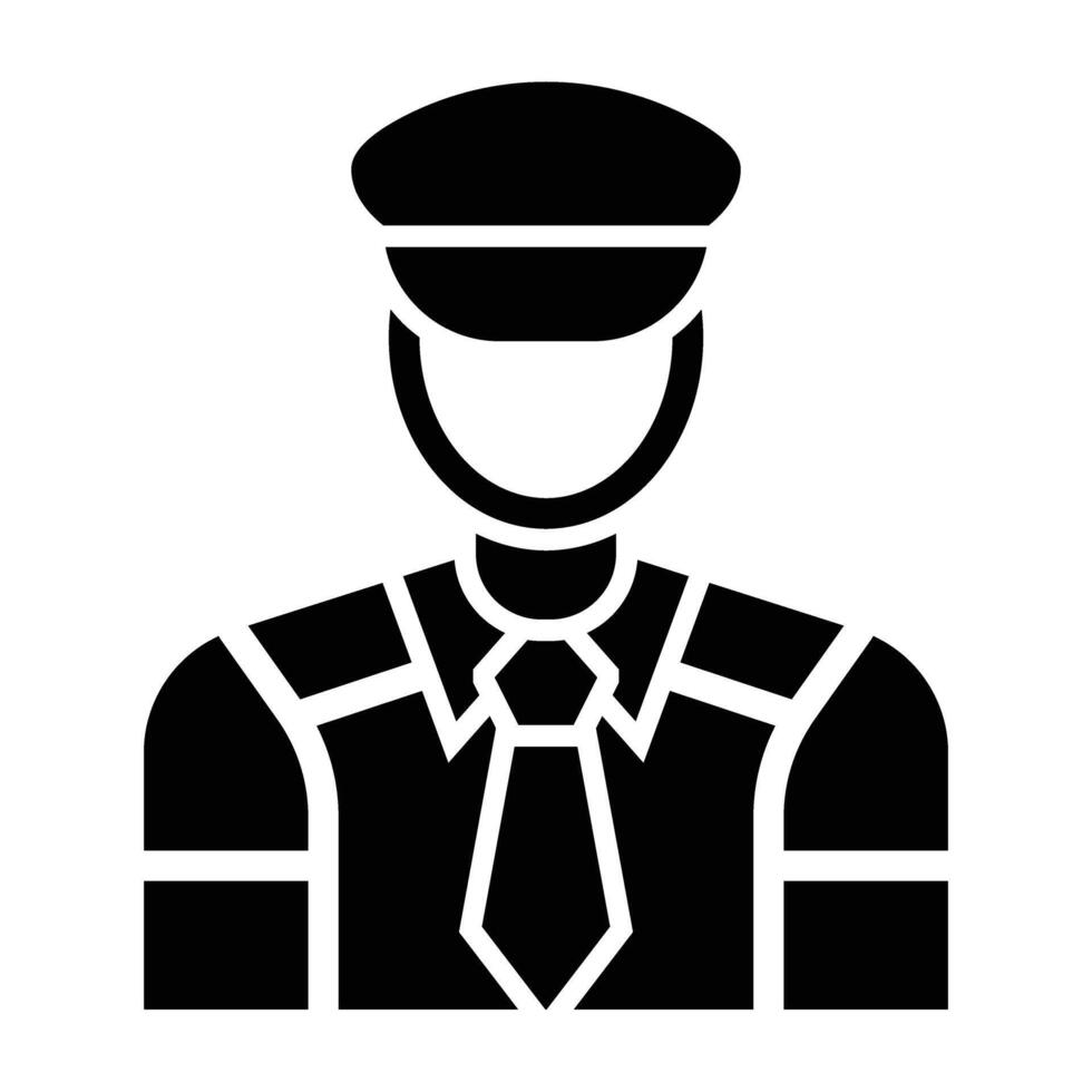 Pilot Icon Design For Personal nad Commercial Use vector